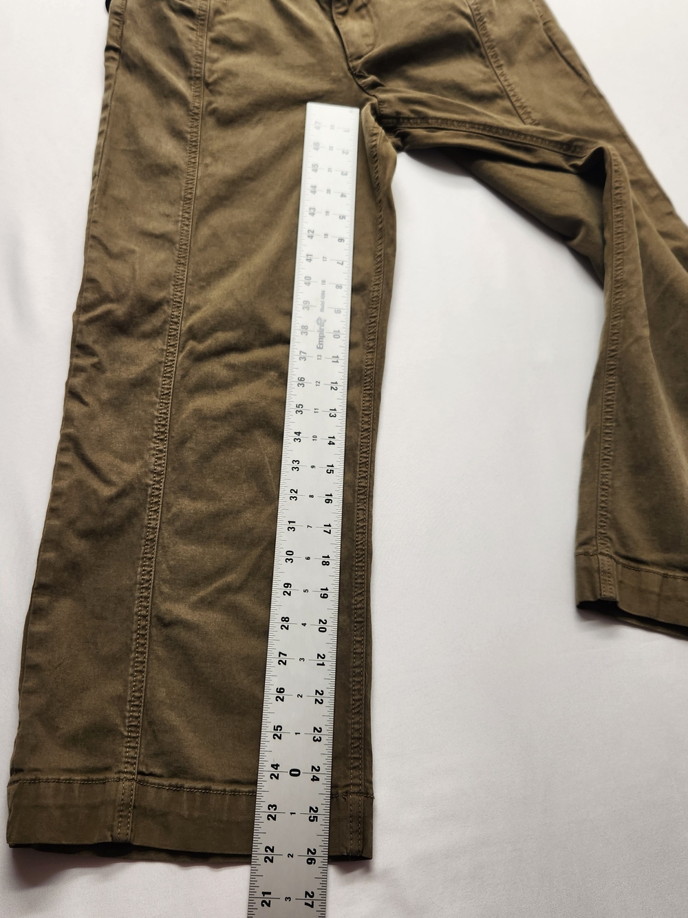 ⭐️KUT from the Kloth Charlotte High Rise Wide Leg Utility Pants Olive Green Sz 8 - Picture 5 of 16